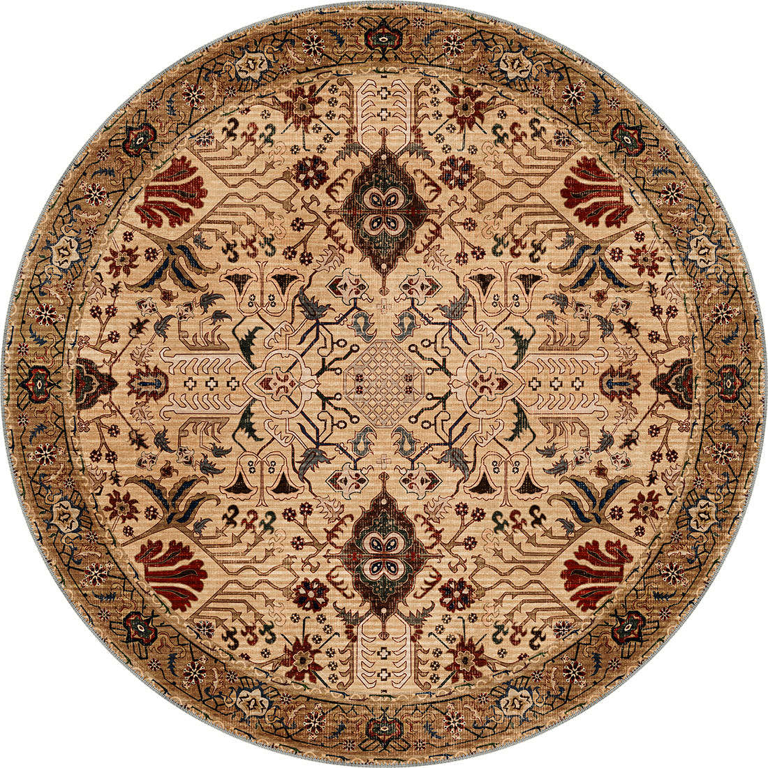 Kairo Warm Beige Persian Rug