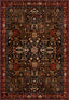 Kairo Black Burgundy Persian Rug