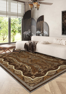 Farid Brown Isfahan Rug