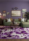 Elaris Purple Ikat Rug