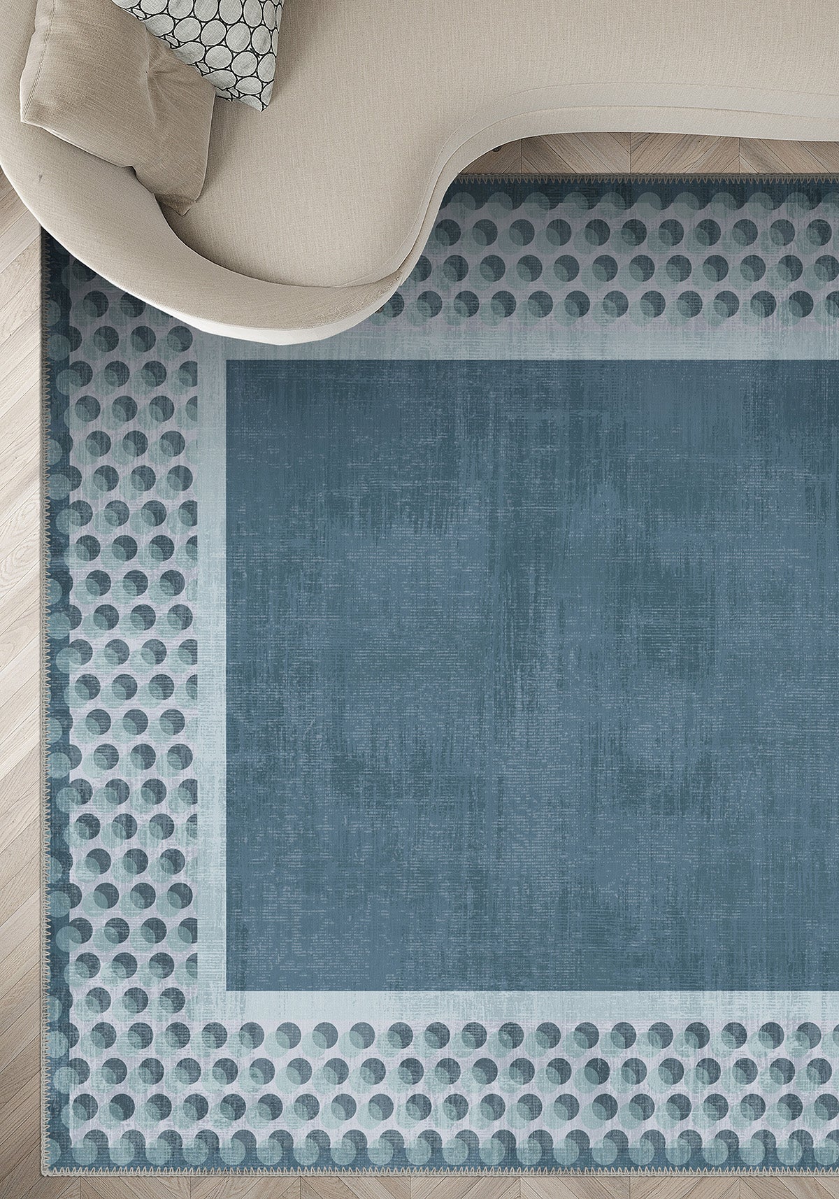 Perrin Slate Blue Rug