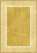 Perrin Yellow Polka Dot Rug