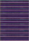 Prestige Court Purple Stripe Rug