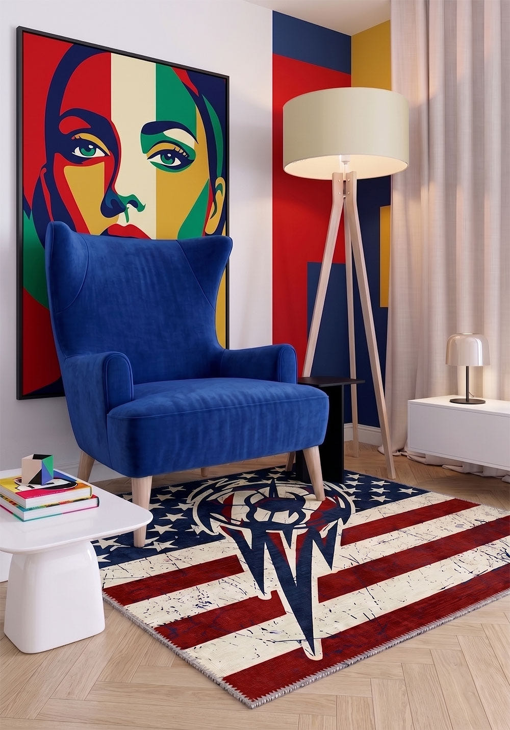 Victory USA Soccer Rug