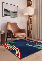 Liberty American Flag Rug