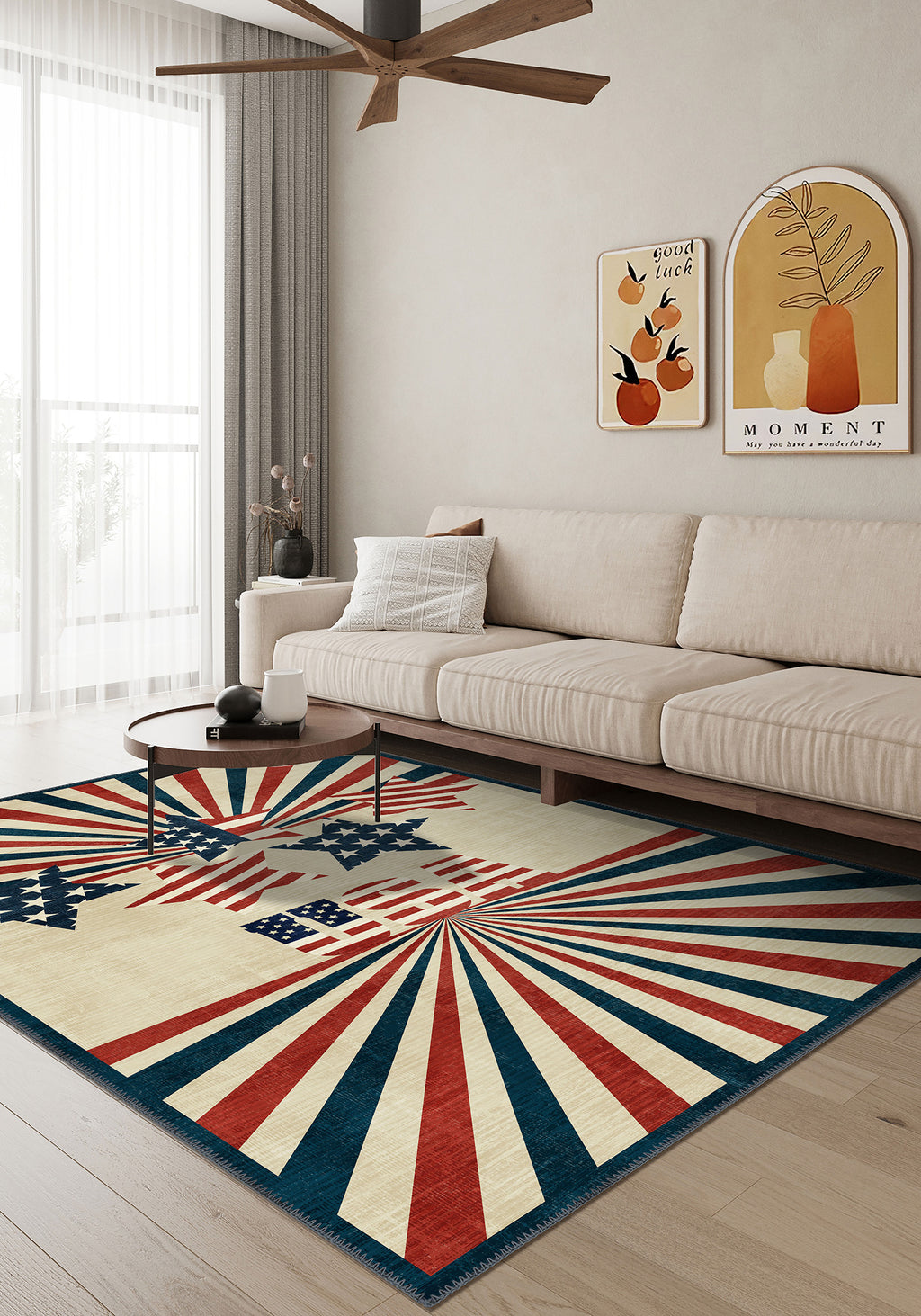 Betsy Retro USA Rug