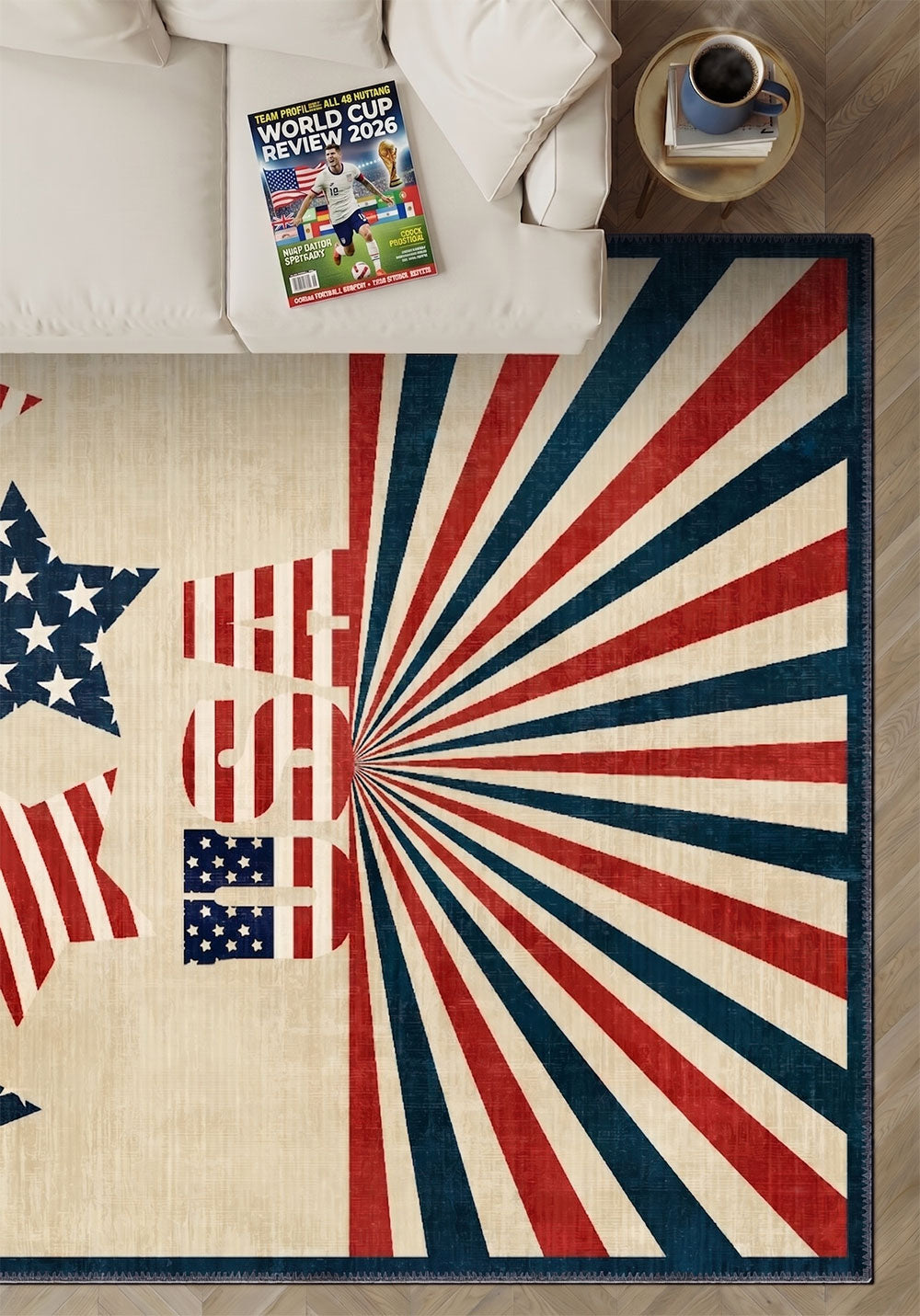 Betsy Retro USA Rug