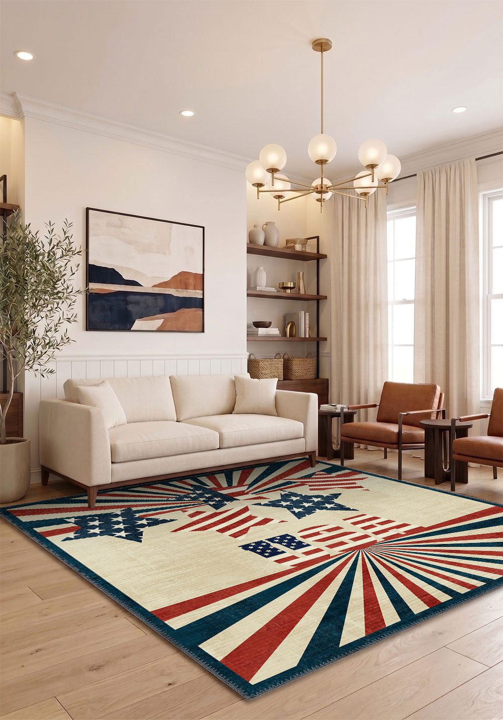Betsy Retro USA Rug