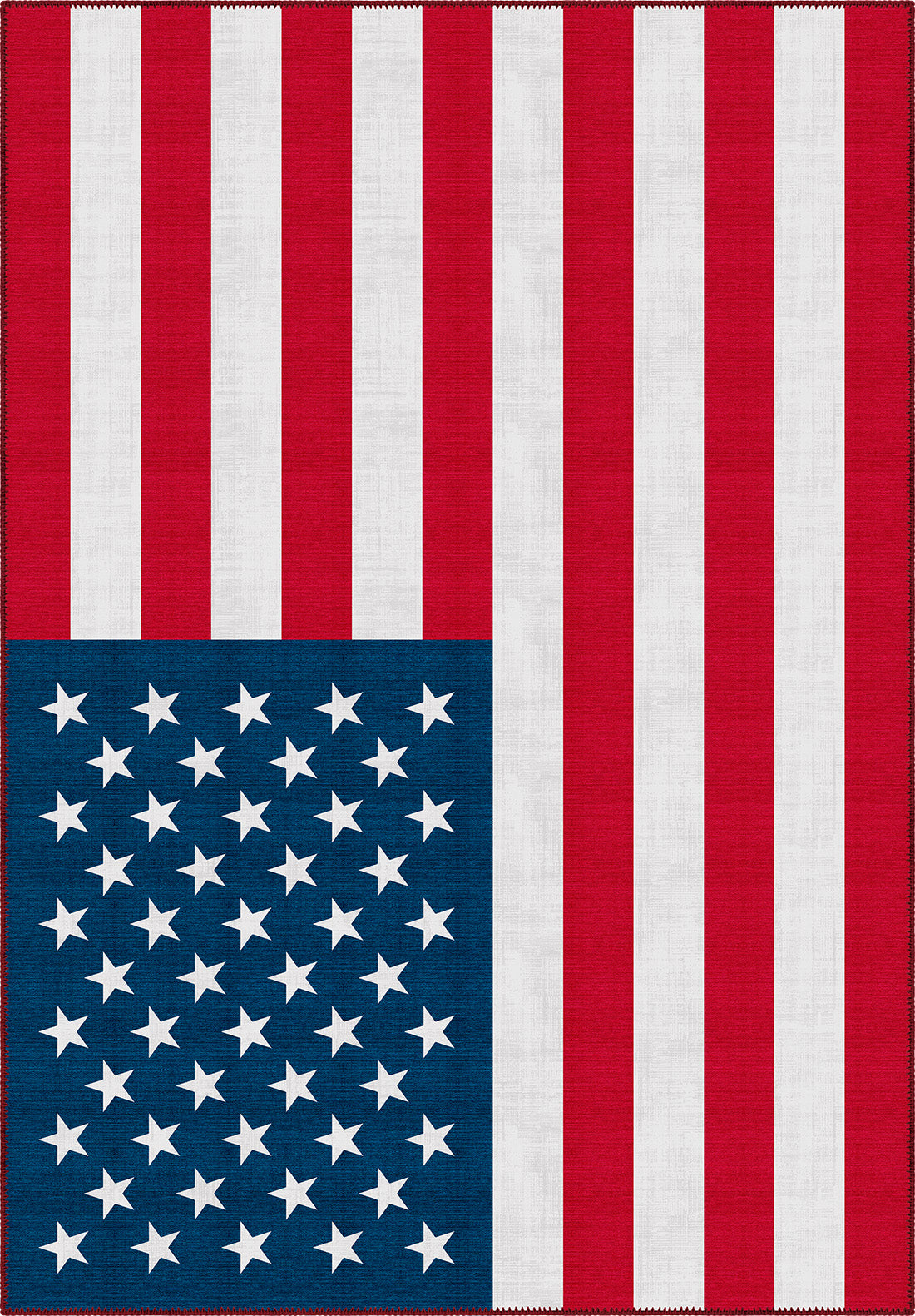 Old Glory USA Flag Rug