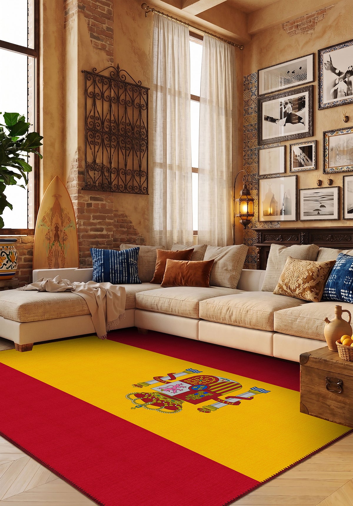 Alba Spanish Flag Rug