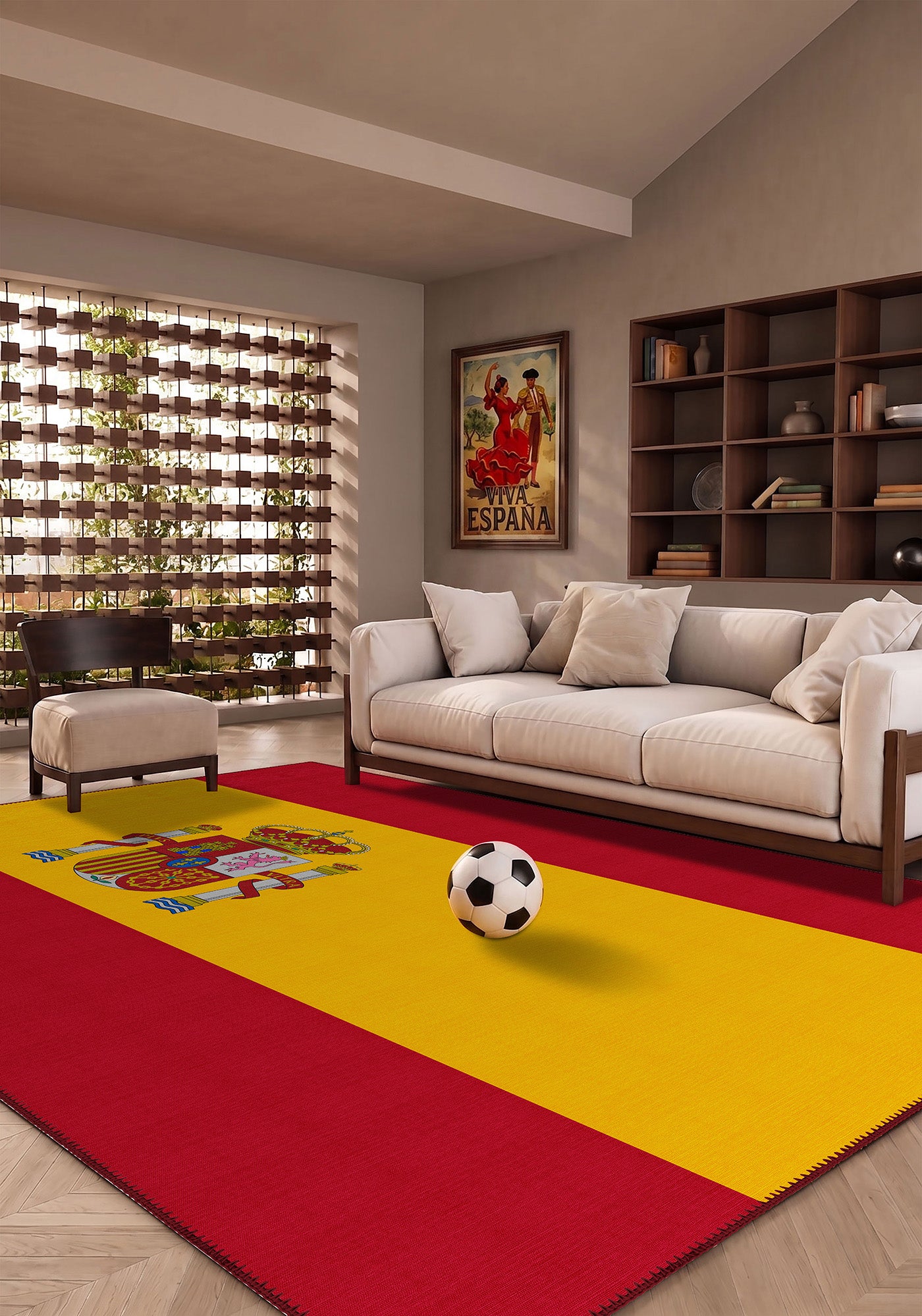 Alba Spanish Flag Rug