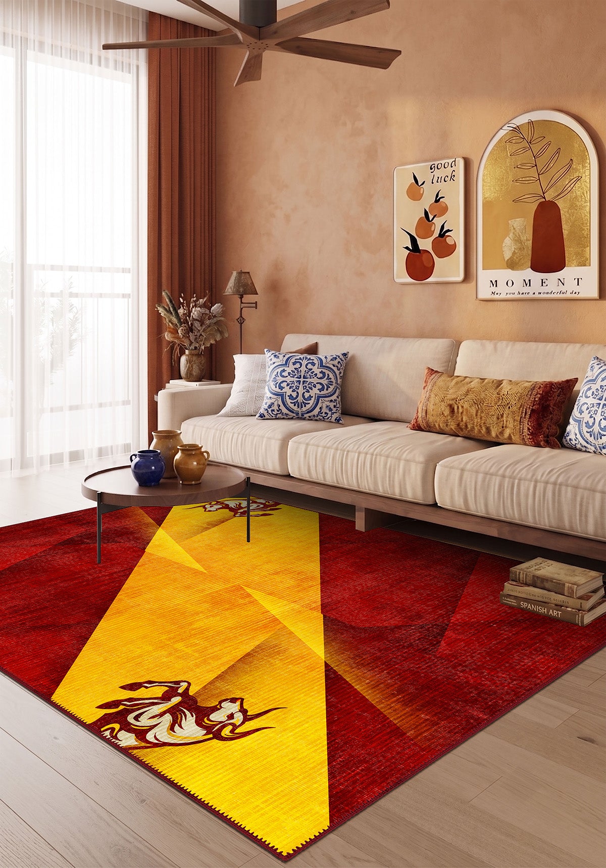 Toro Spanish Bull Rug