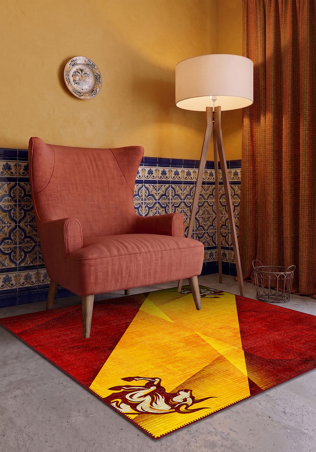 Toro Spanish Bull Rug