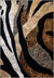 Casimir Brown Abstract Rug