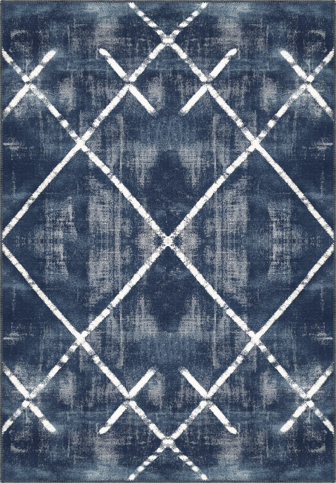 Margot Washable Blue Rug
