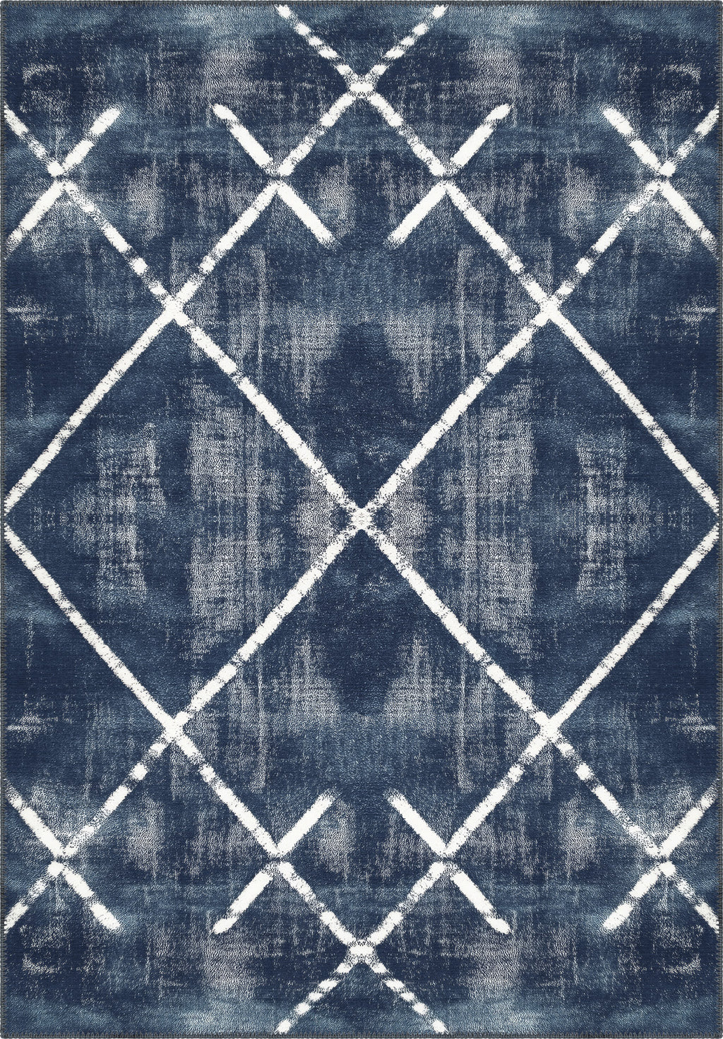 Margot Washable Blue Rug