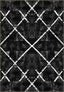 Margot Washable Black and White Rug