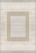 Mila Bordered Cream Rug