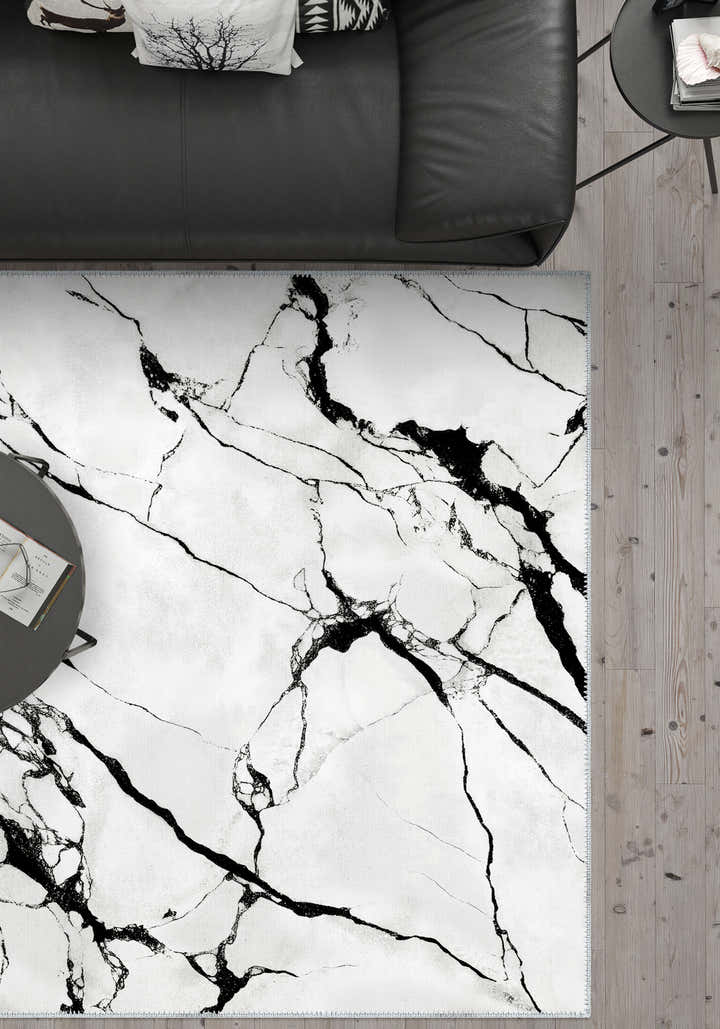 Julia Marble Washable Rug