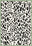Dalmatian Green Bordered Animal Print Rug