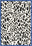 Dalmatian Black and White Animal Print Rug