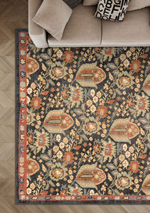 Boteh Folk Art Rug