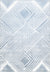 Bram Light Blue Art Deco Rug