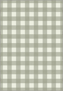 Jove Checkered Sage Green Rug