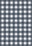 Jove Checkered Navy Rug