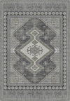 Magnus Medallion Grey Rug