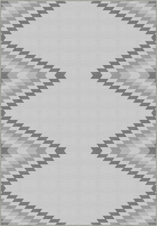 Cadmus Washable Grey Rug