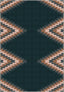 Cadmus Geometric Teal Rug