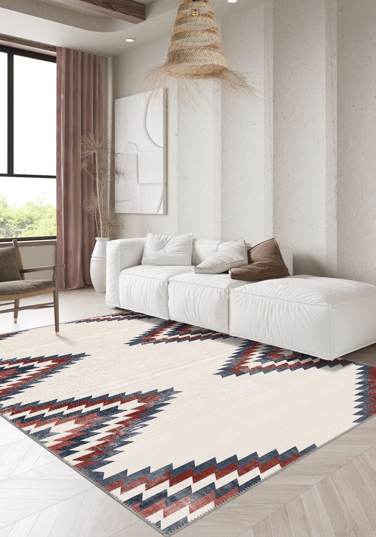 Cadmus Geometric Modern Rug