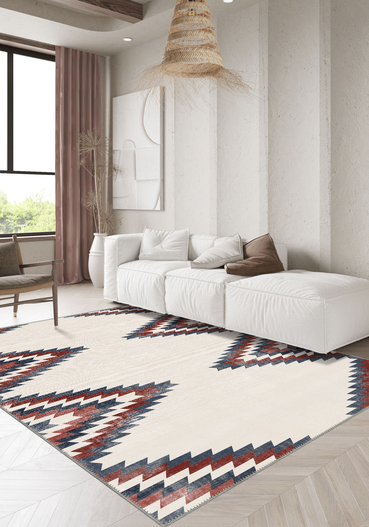 Cadmus Geometric Modern Rug