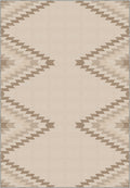 Cadmus Geometric Light Brown Rug