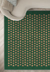 Thalia Geometric Deep Green Rug
