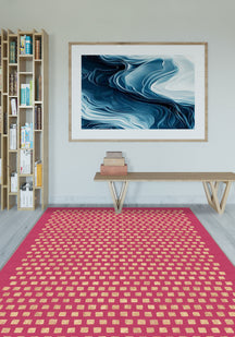 Thalia Modern Pink Rug