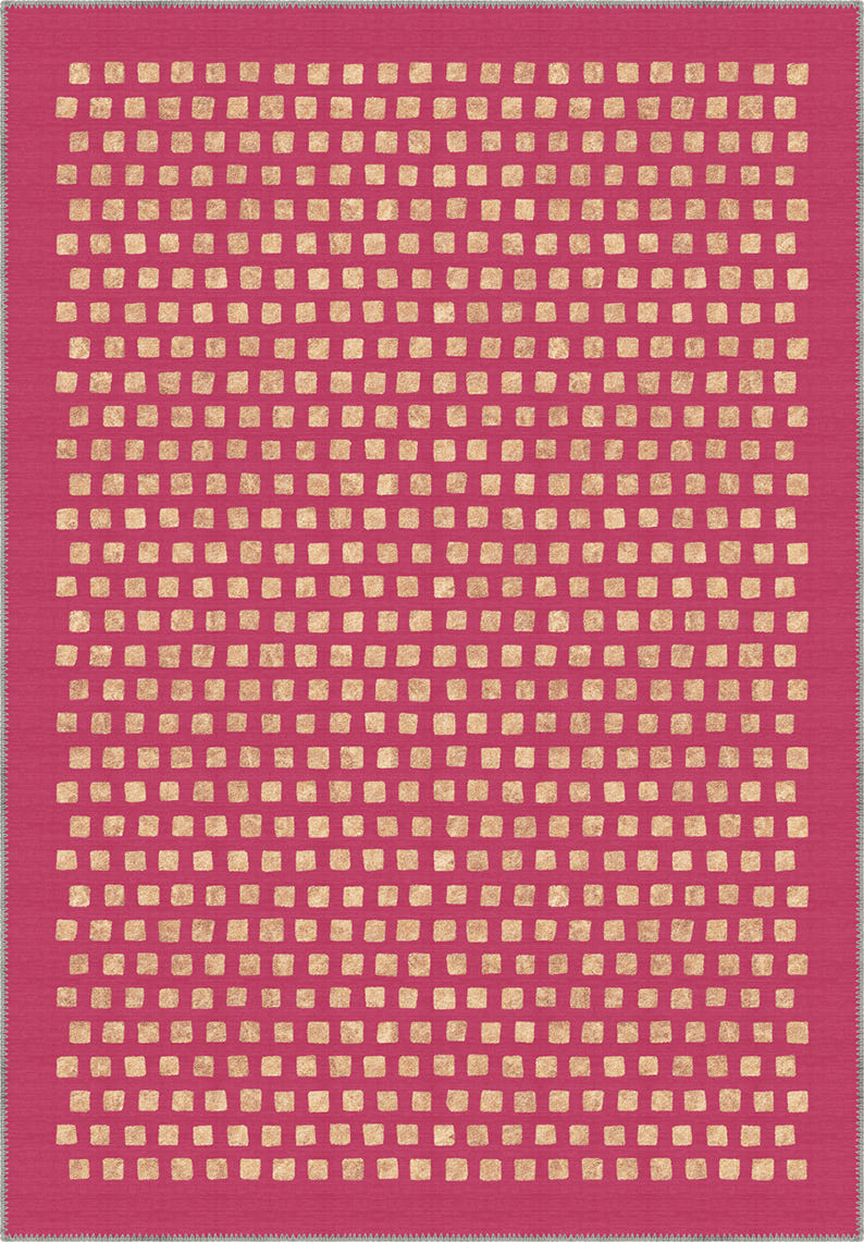 Thalia Modern Pink Rug