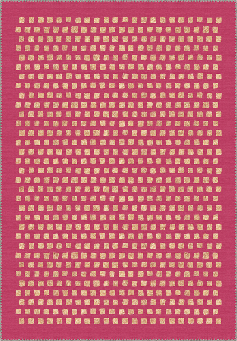 Thalia Modern Pink Rug