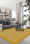 Thalia Geometric Yellow Rug