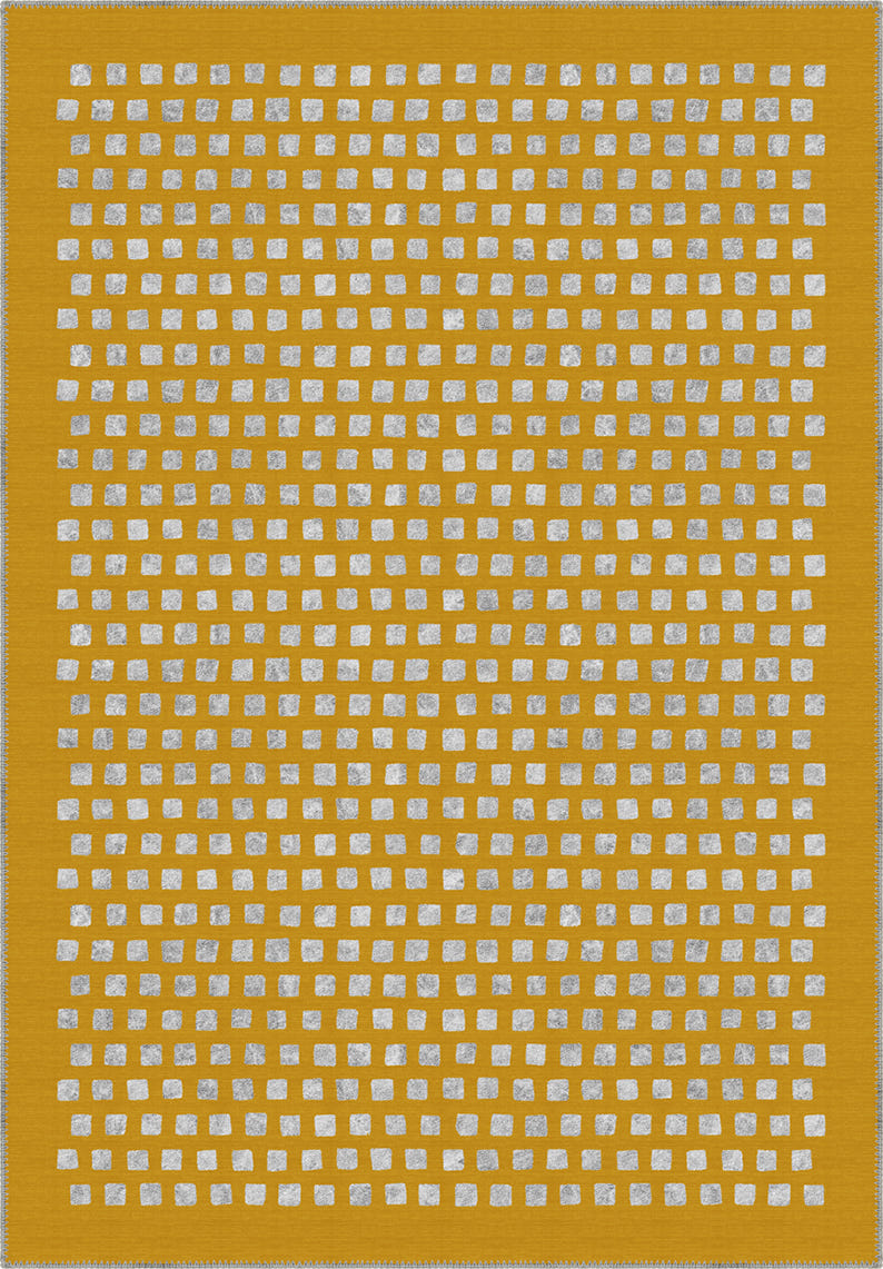 Thalia Geometric Yellow Rug