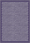 Thalia Geometric Purple Rug