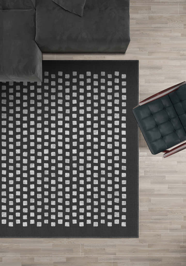 Thalia Modern Charcoal Rug