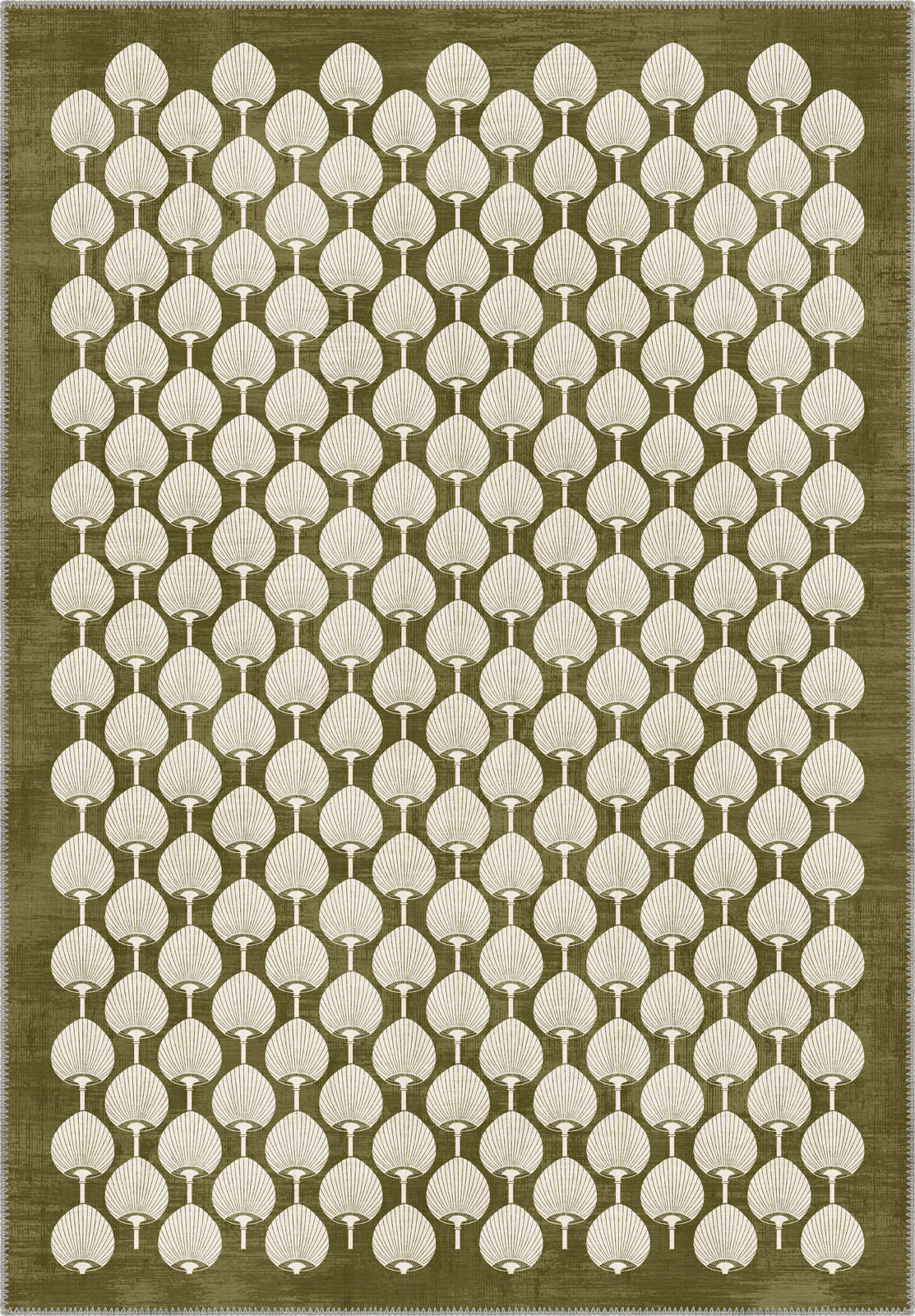 Solon Washable Green Rug