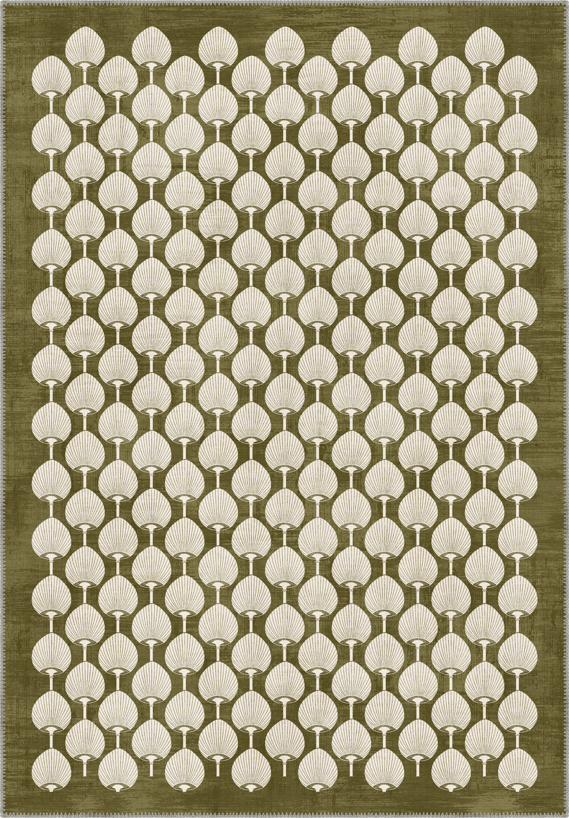 Solon Washable Green Rug