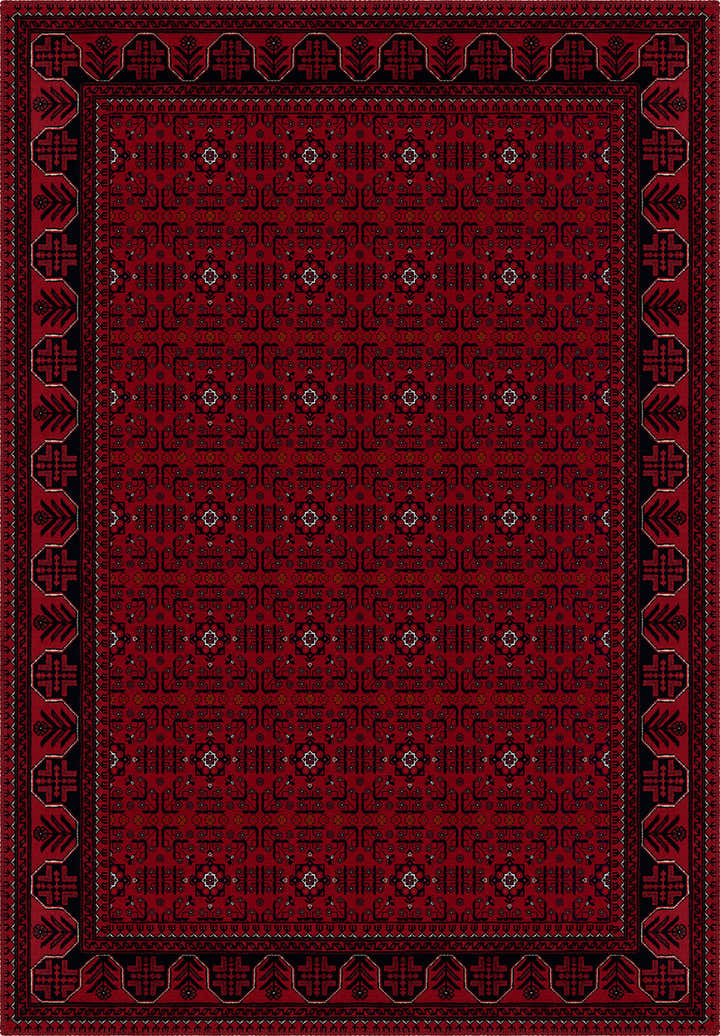 Anya Washable Afghan Rug
