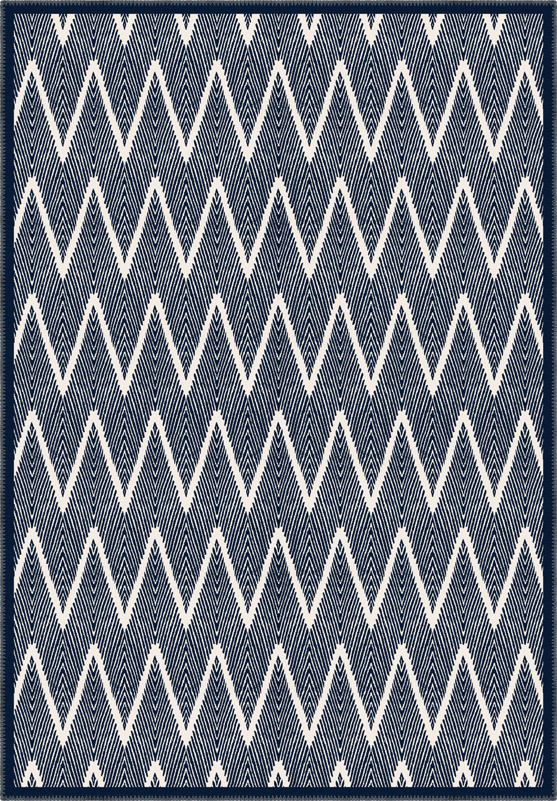 Siena Washable Navy Rug