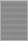 Ophelia Black and White Checkered Rug