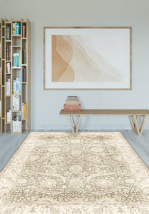 Leonie Beige Turkish Rug