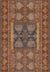 Andrew Orange Brown Vintage Rug